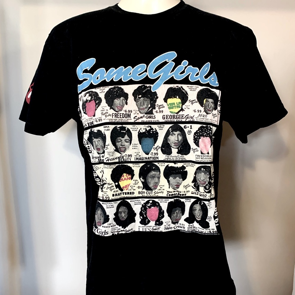 RARE out of print Rolling Stones Some Girls TShirt szM